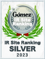 Gomez / IR Site Ranking SILVER 2023
